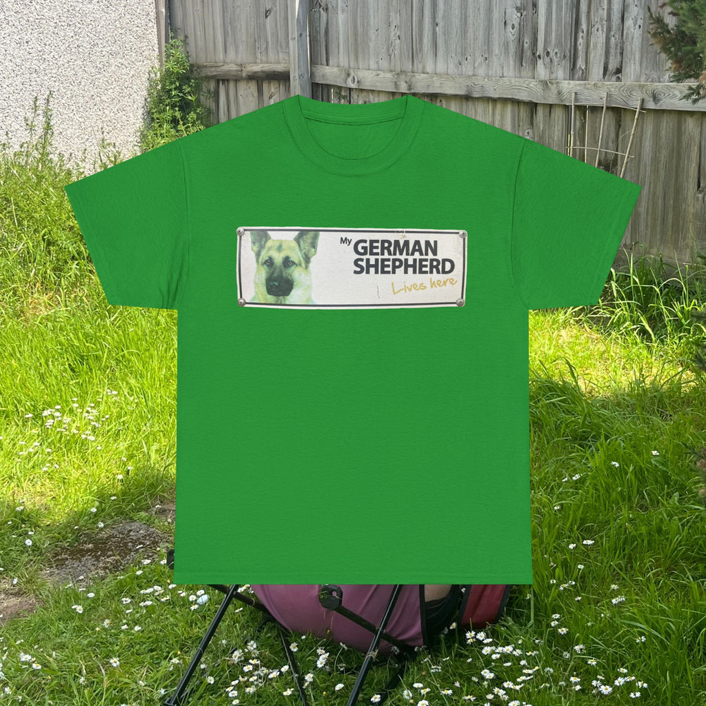 German Shepherd Lives Here T-Shirt