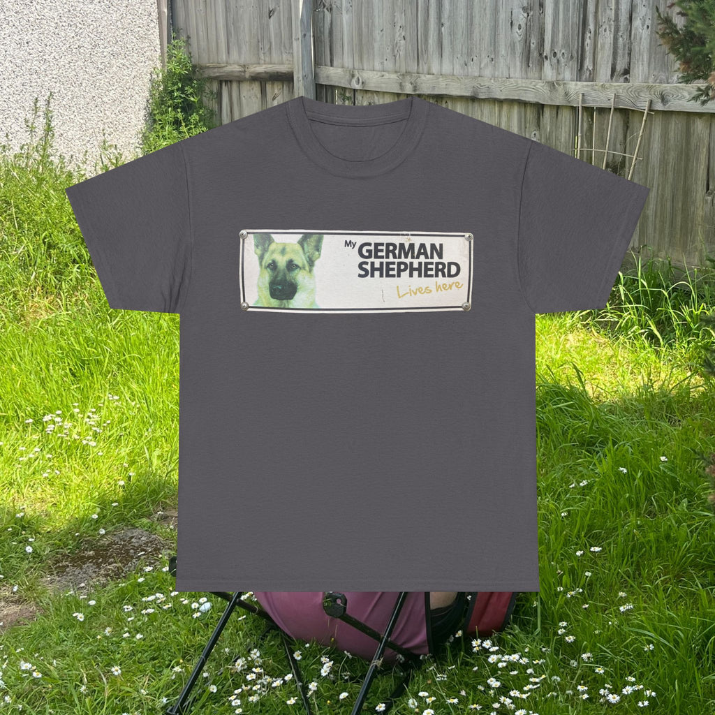 German Shepherd Lives Here T-Shirt