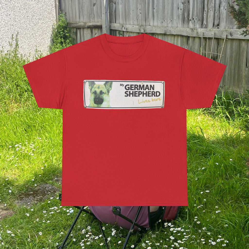 German Shepherd Lives Here T-Shirt