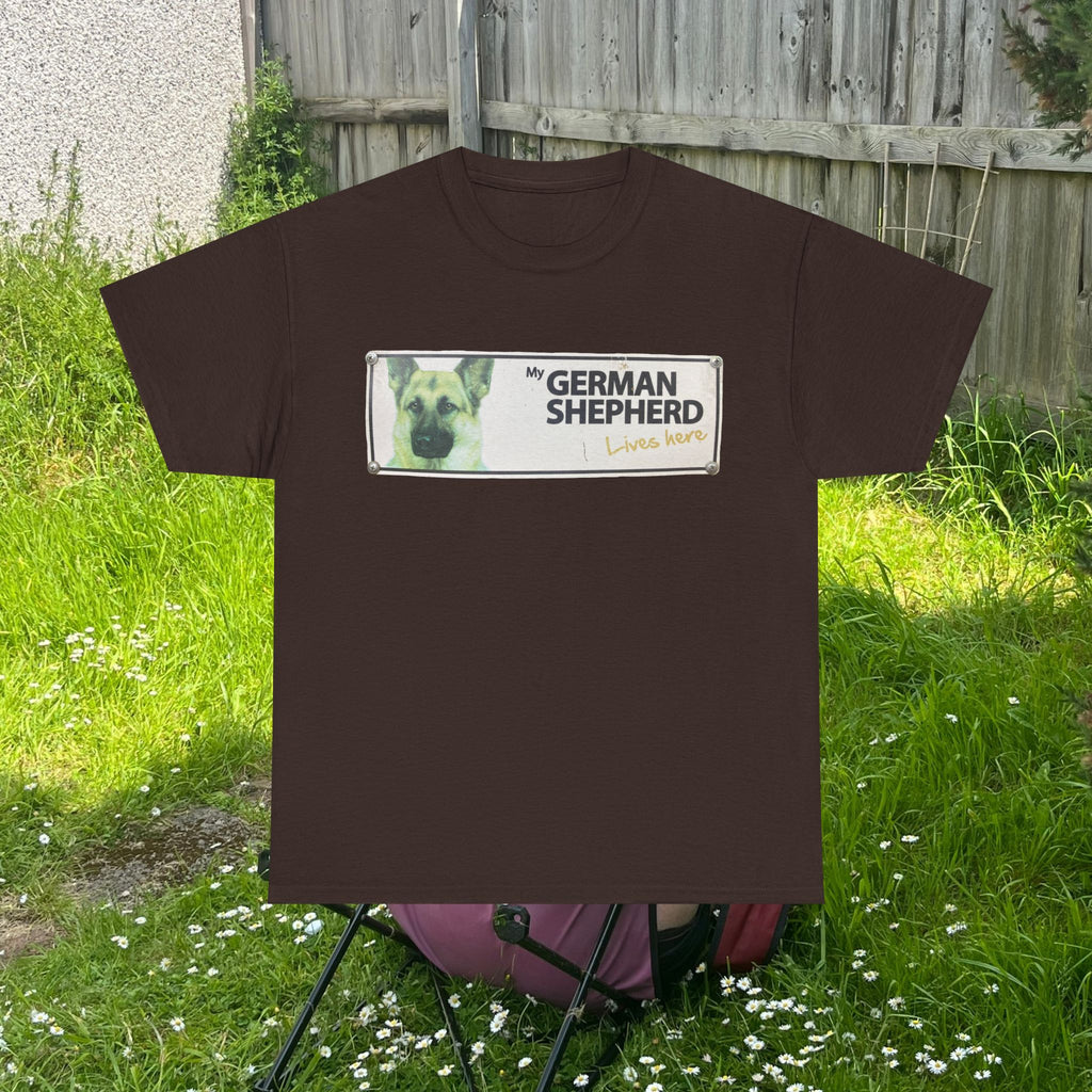 German Shepherd Lives Here T-Shirt