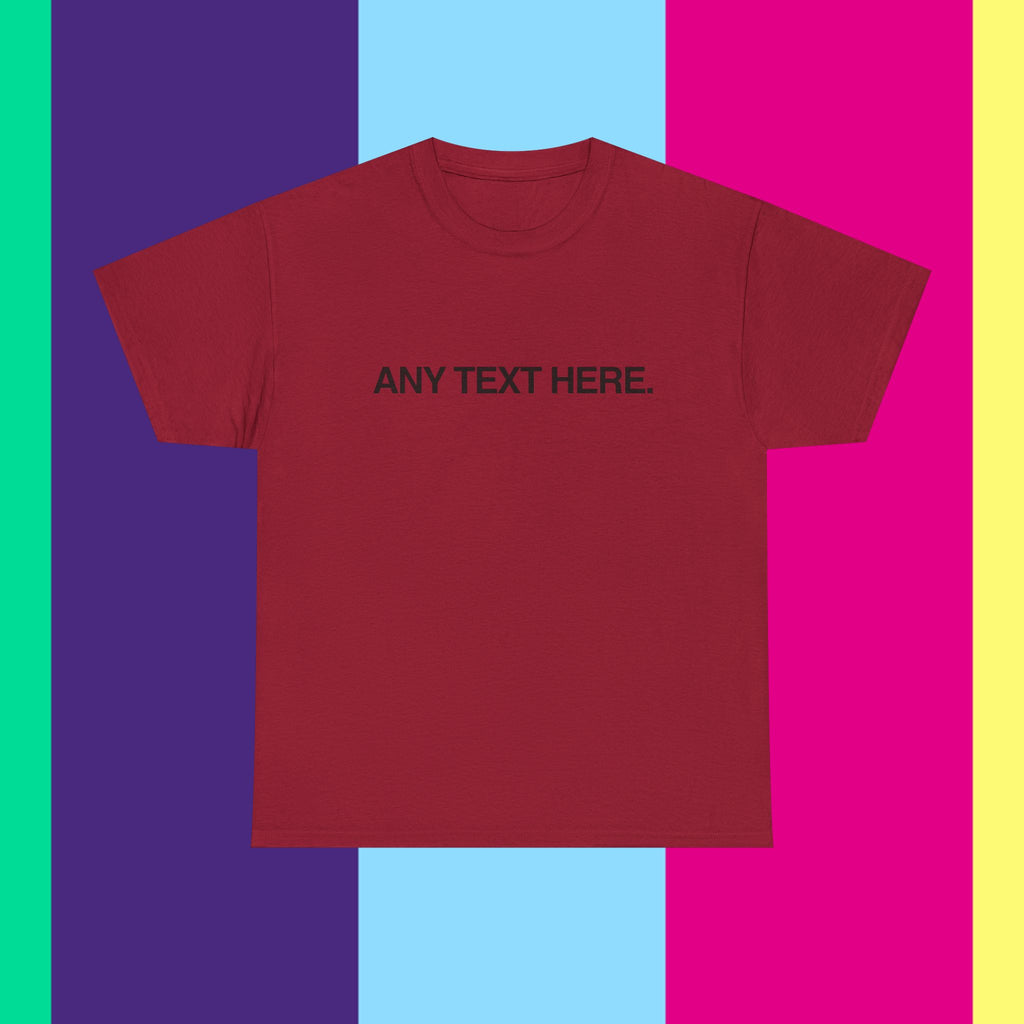 ANY TEXT HERE.