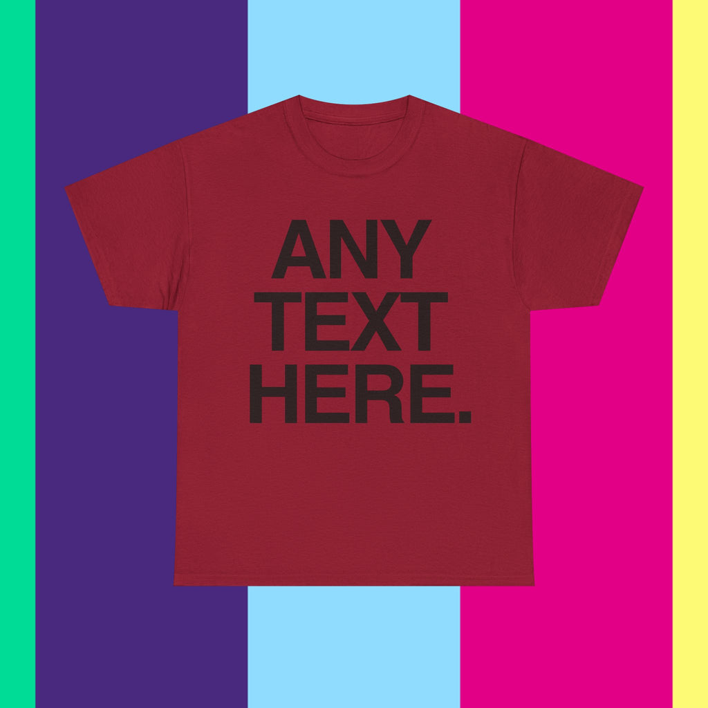 ANY TEXT HERE.