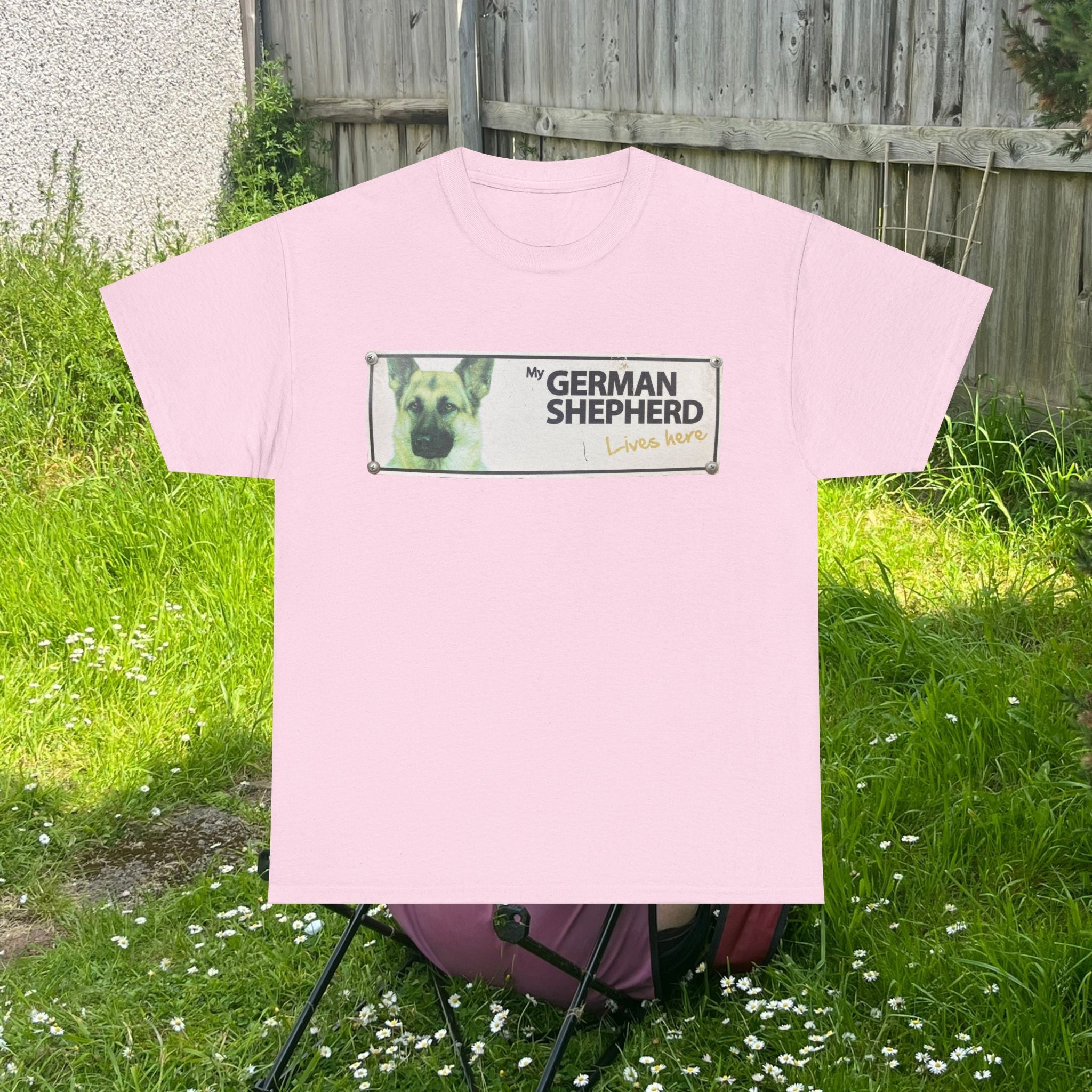 German Shepherd Lives Here T-Shirt