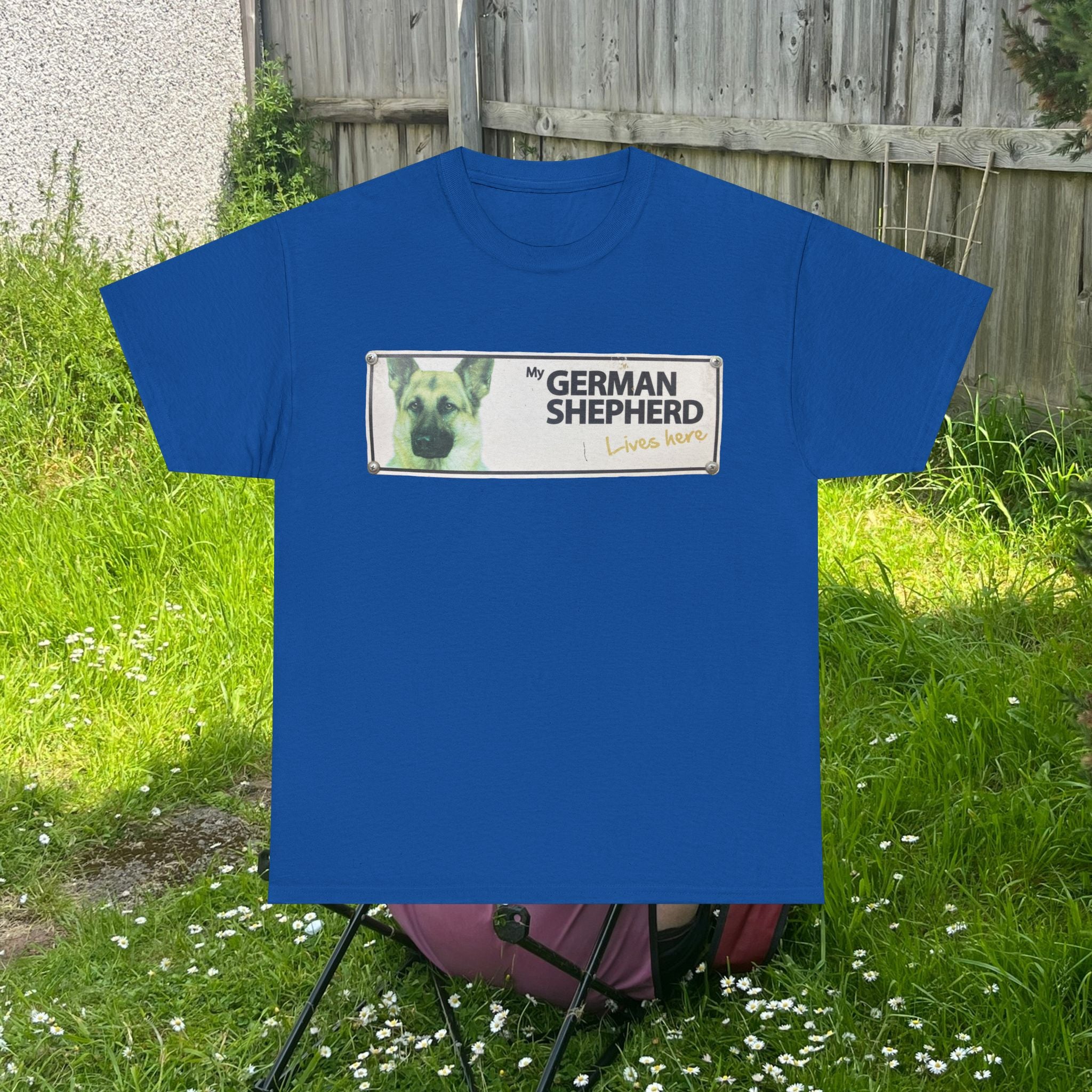 German Shepherd Lives Here T-Shirt