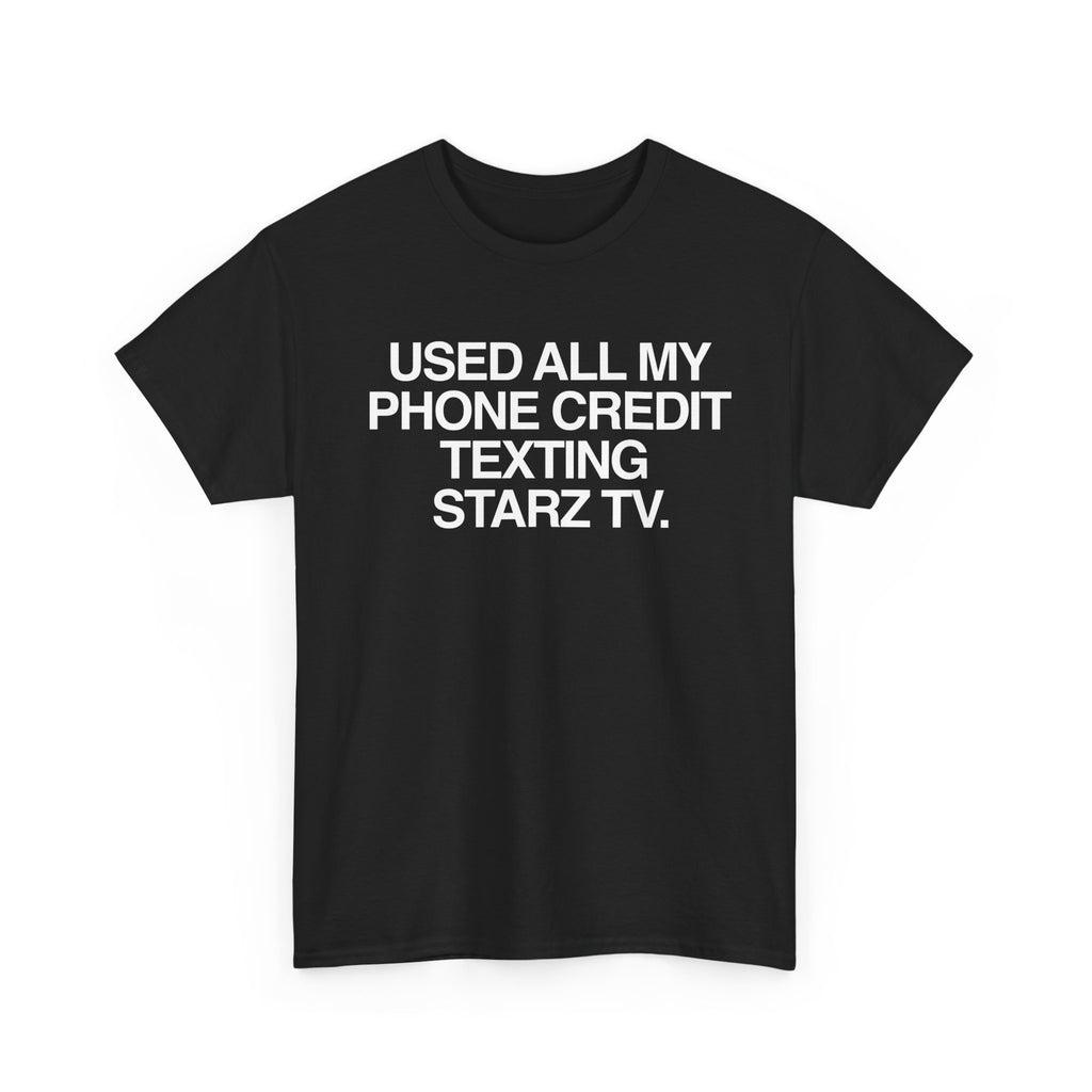 STARZ TV.