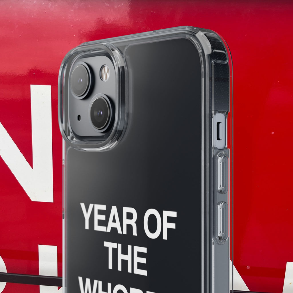 Year of the Horse funny lunar new year phone case | clear case