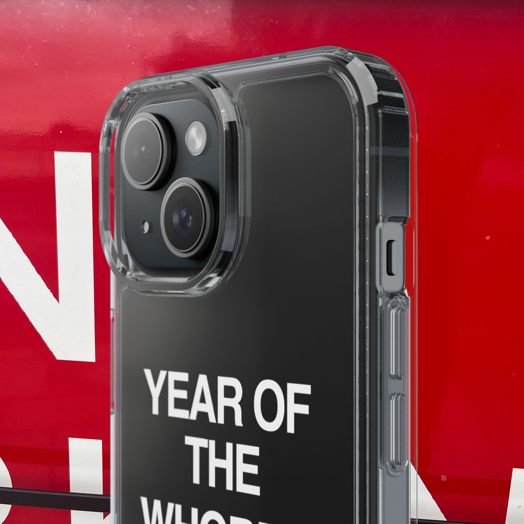 Year of the Horse funny lunar new year phone case | clear case