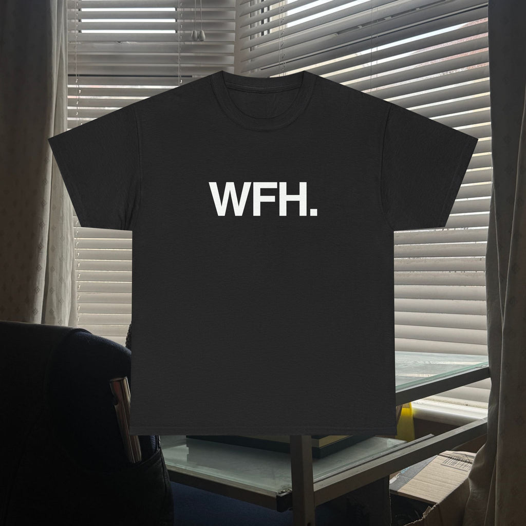 working from home.