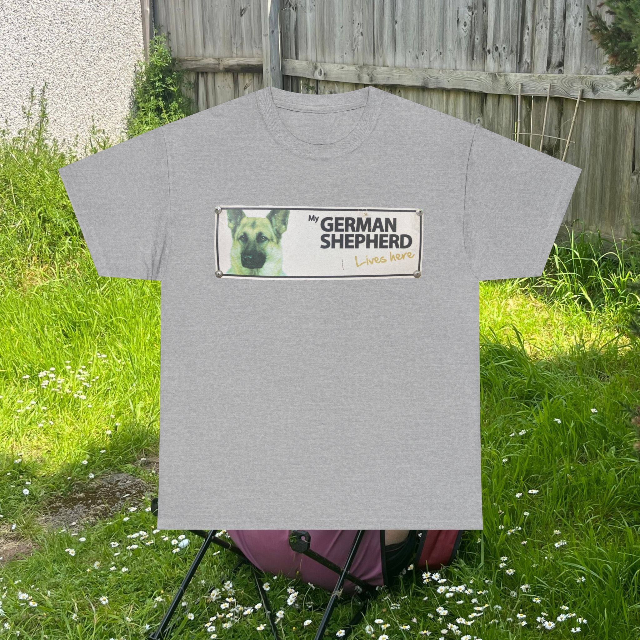 German Shepherd Lives Here T-Shirt