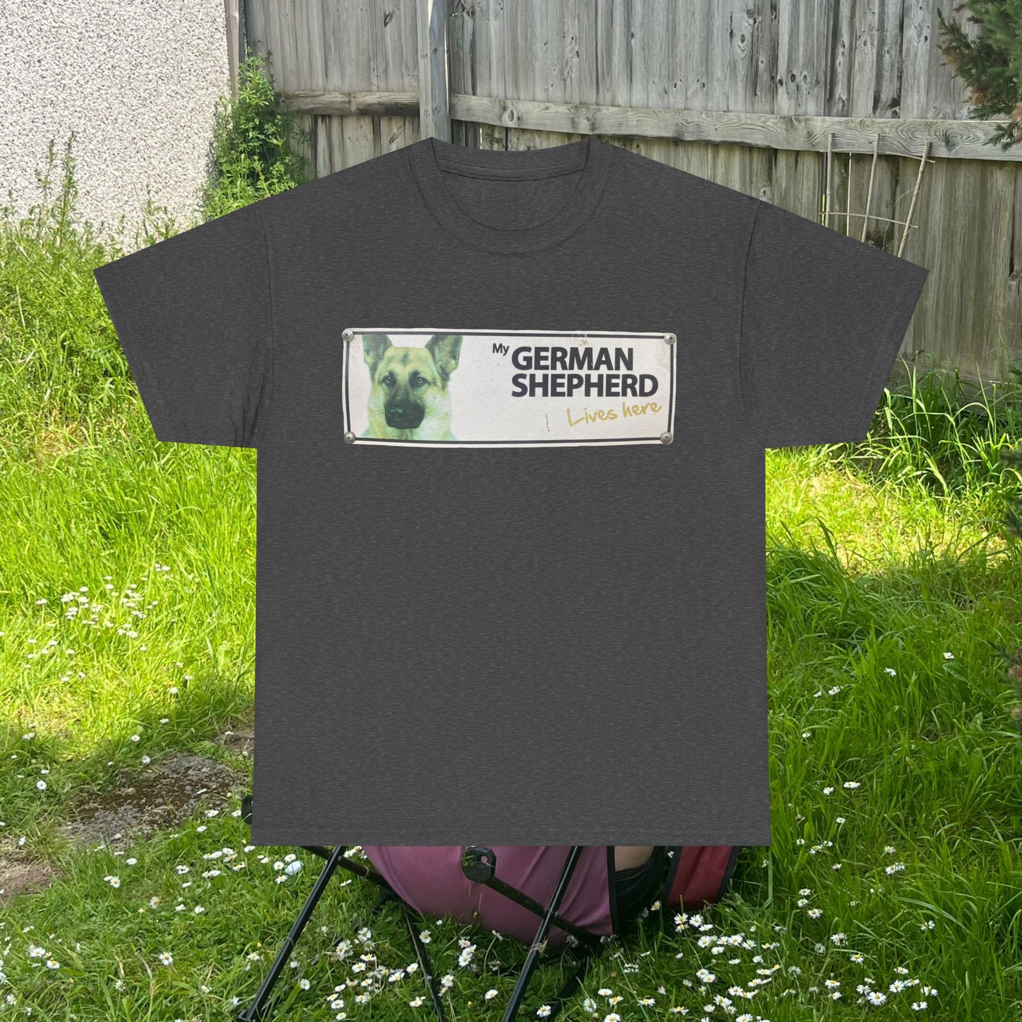 German Shepherd Lives Here T-Shirt