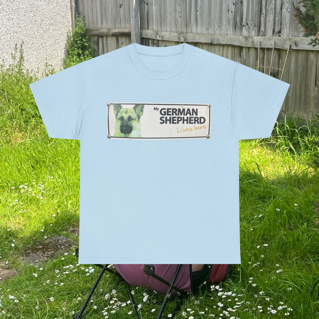 German Shepherd Lives Here T-Shirt