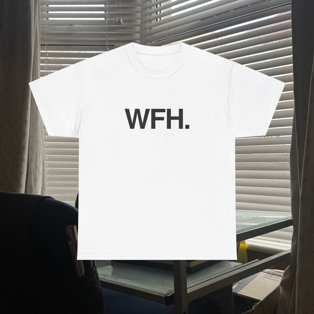 working from home.