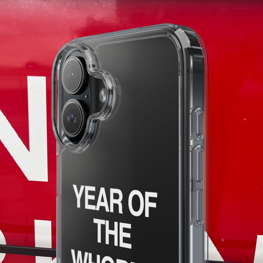 Year of the Horse funny lunar new year phone case | clear case