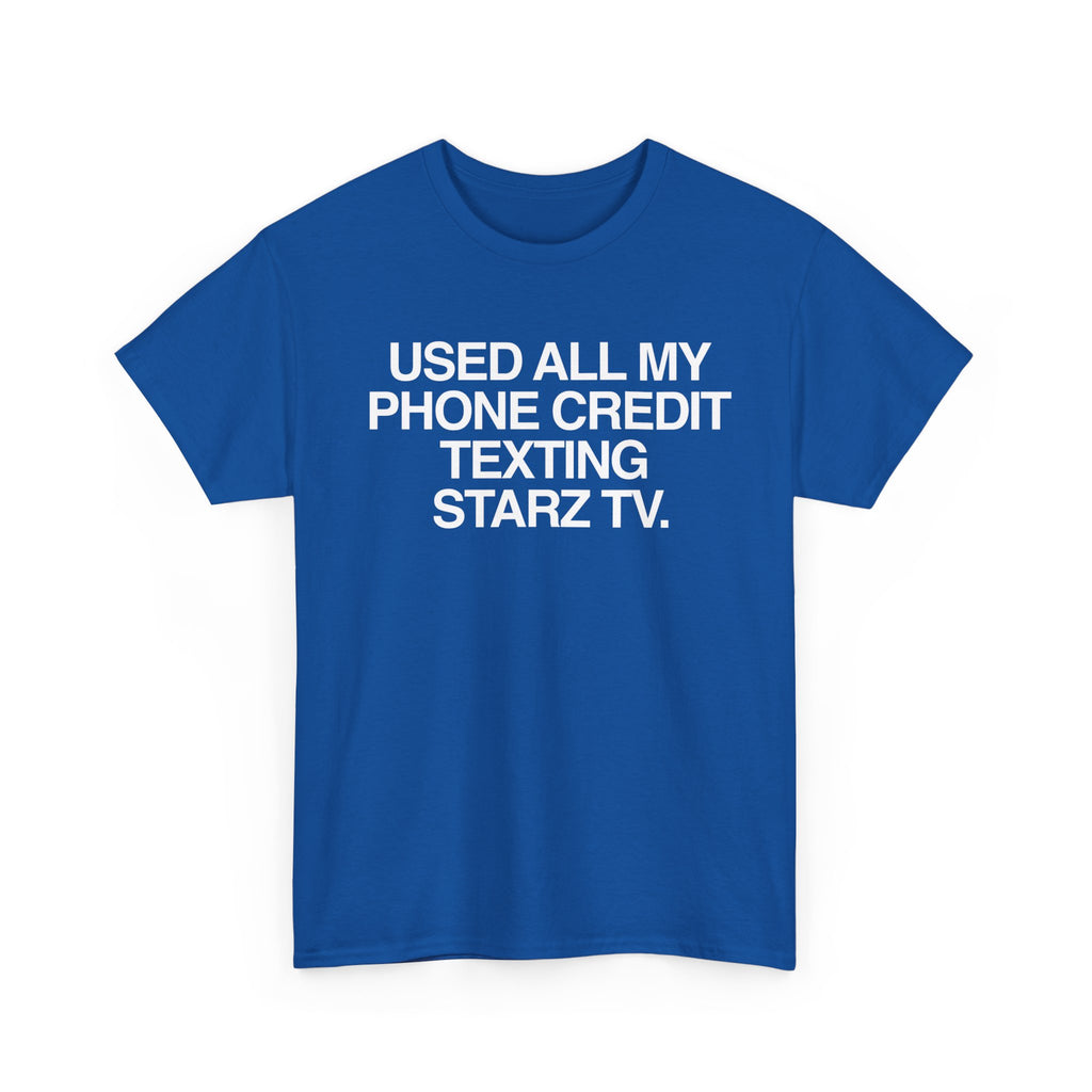 STARZ TV.
