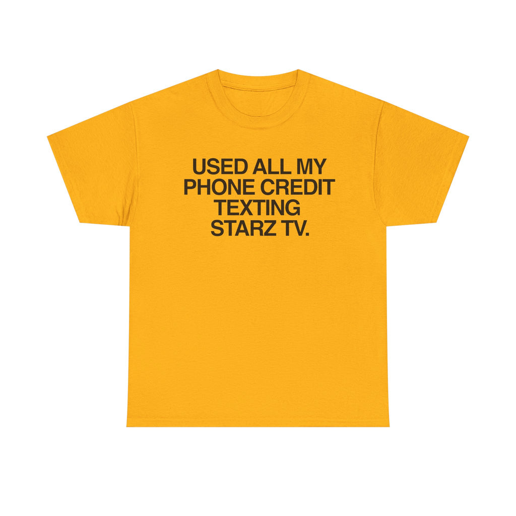 STARZ TV.