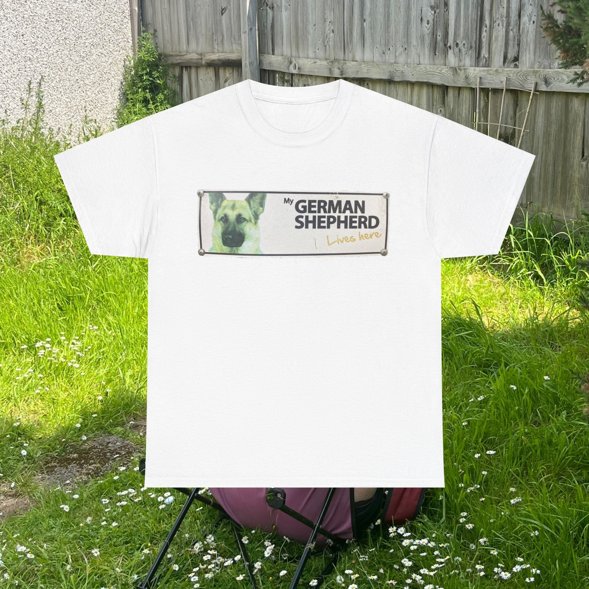 German Shepherd Lives Here T-Shirt
