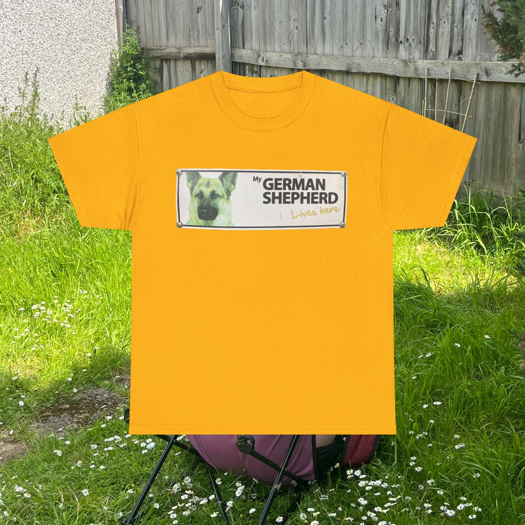 German Shepherd Lives Here T-Shirt