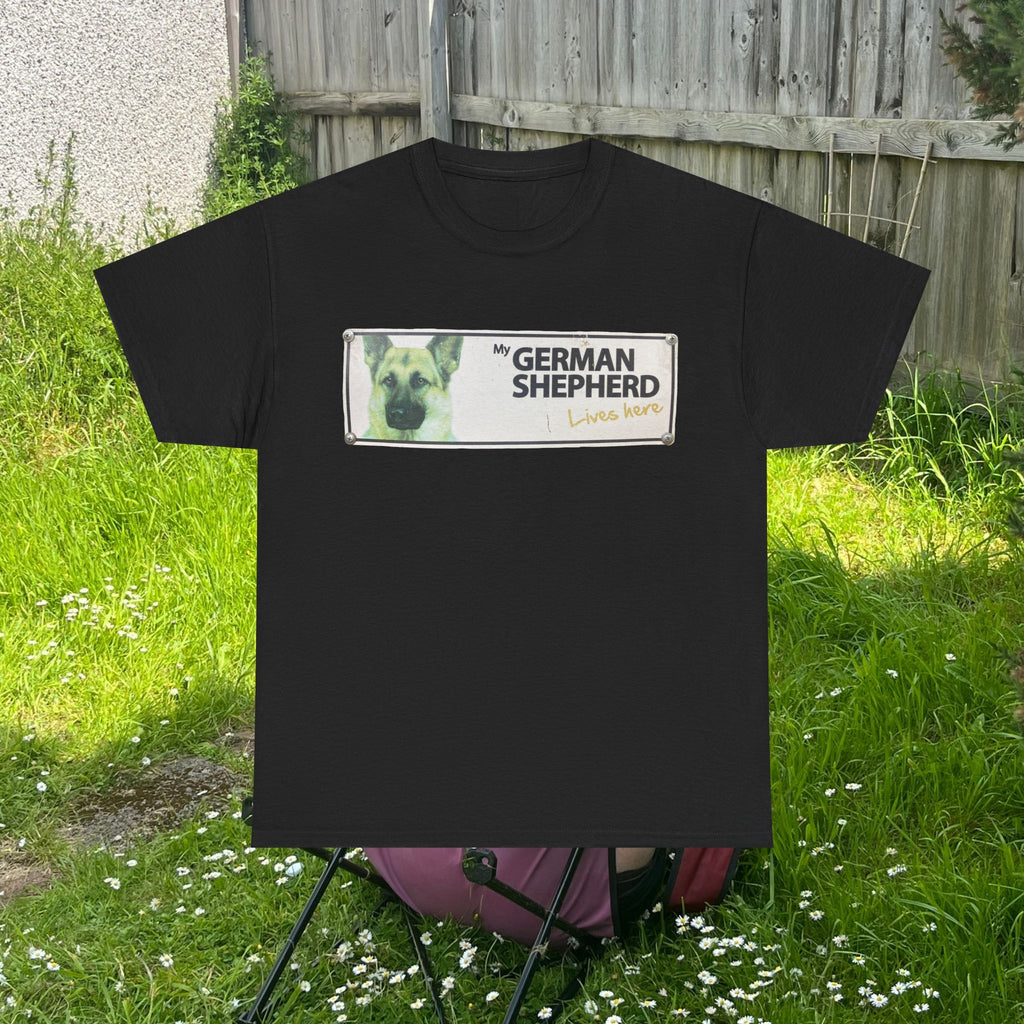 German Shepherd Lives Here T-Shirt
