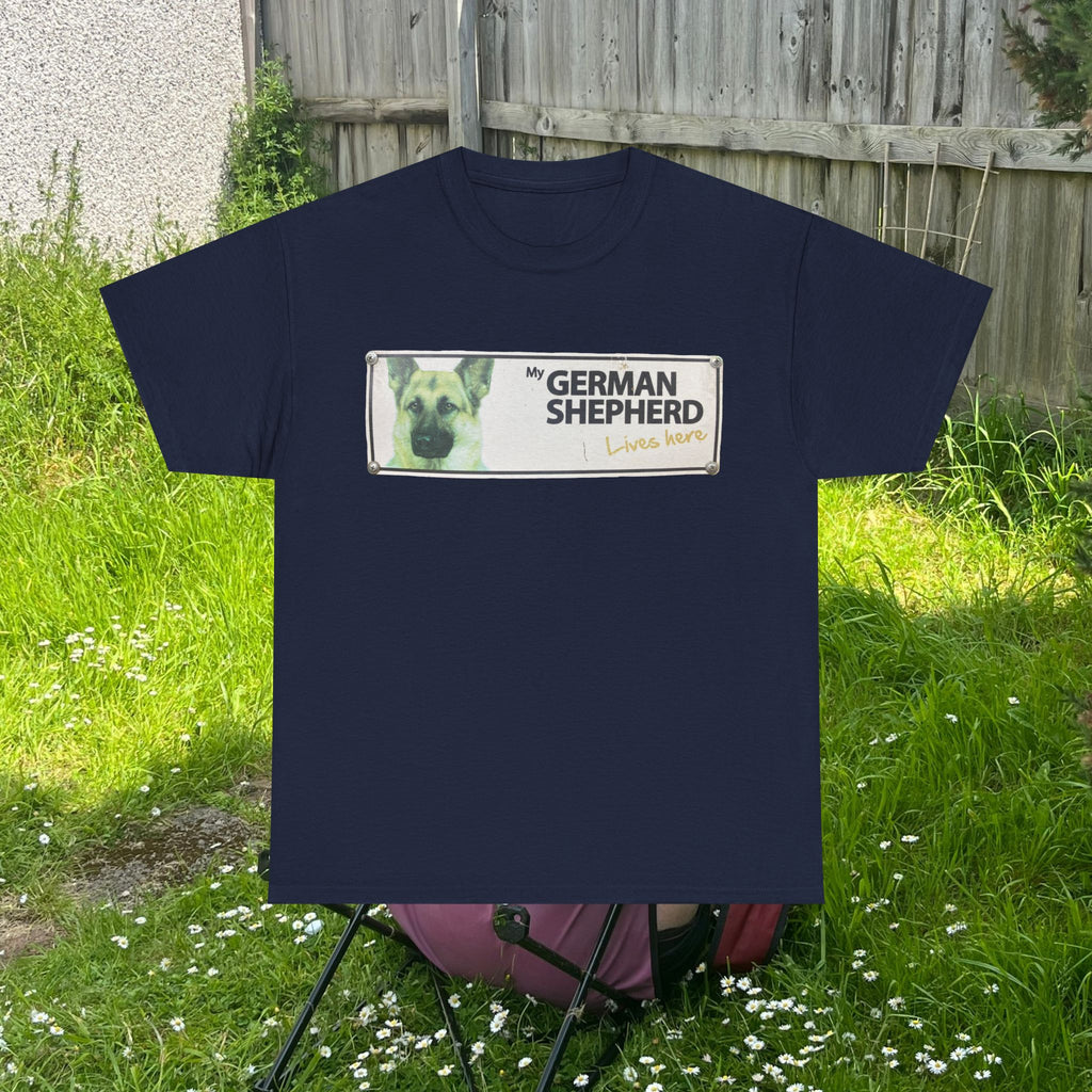 German Shepherd Lives Here T-Shirt