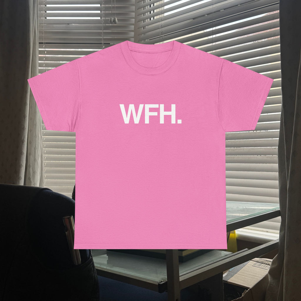 working from home.